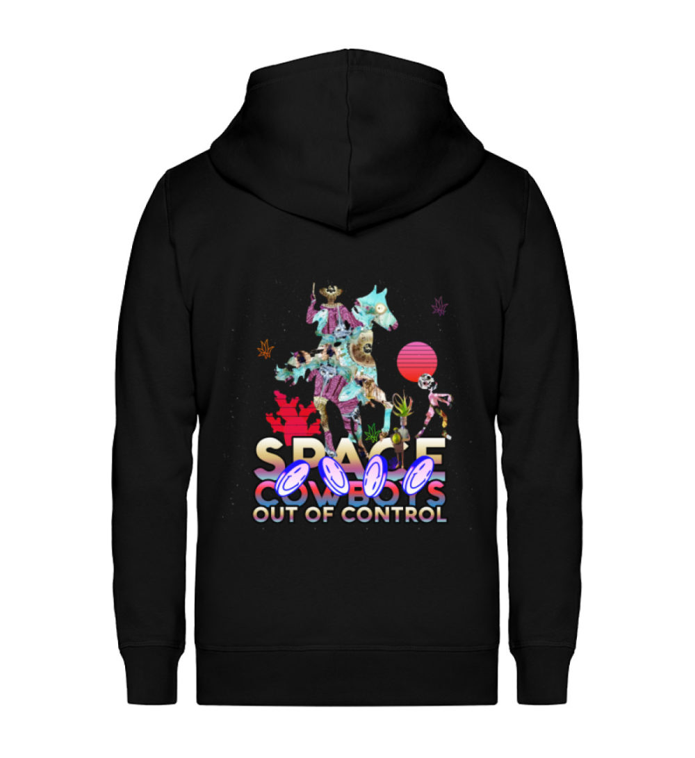 SPACE COWBOYS OUT OF CONTRAL - Unisex Organic Zipper ST/ST-16